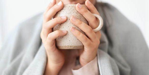 chá para a gripe
